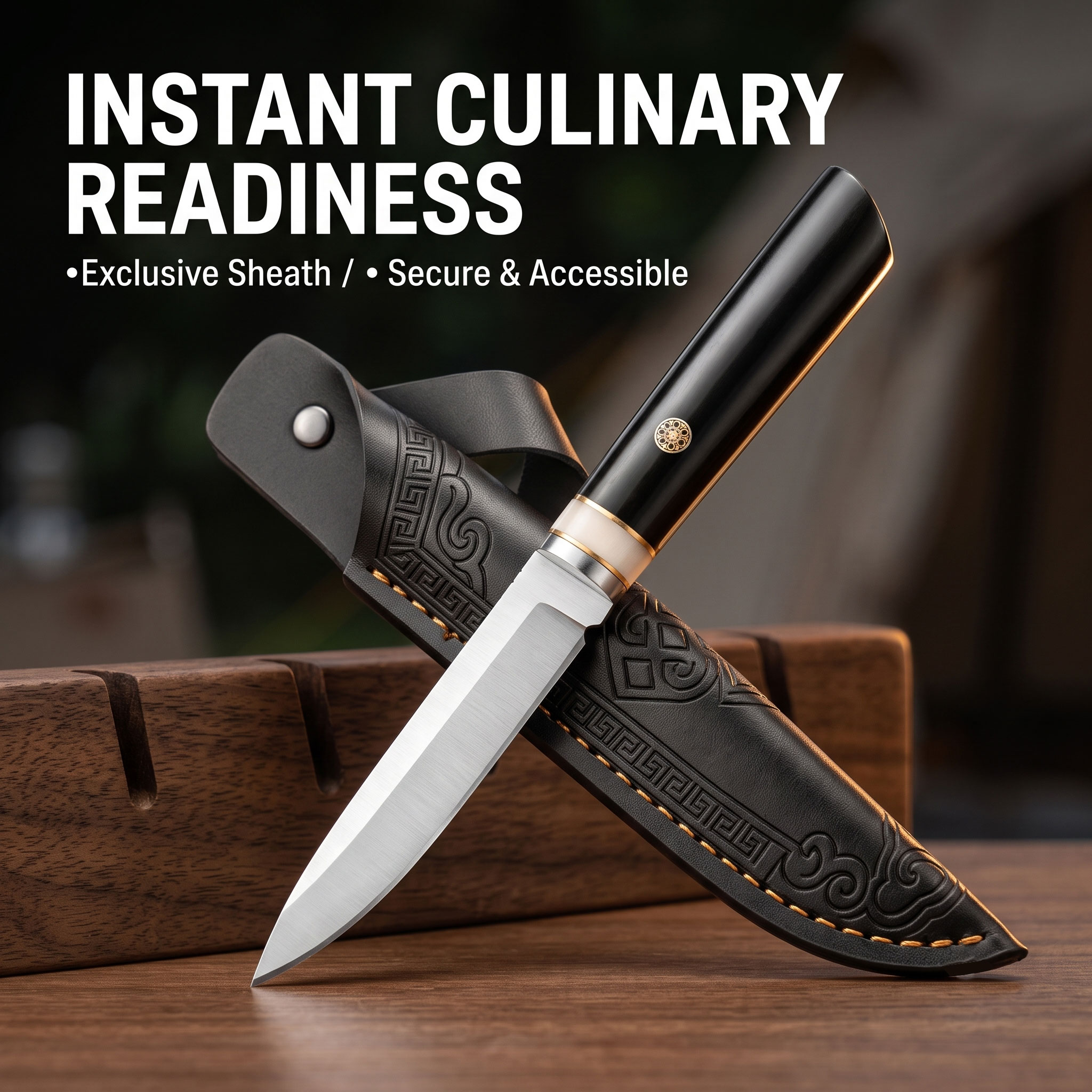 Outdoor Knife Ultra Sharp Ligh - Bushcraft Knife Fixed ulasan dan harga