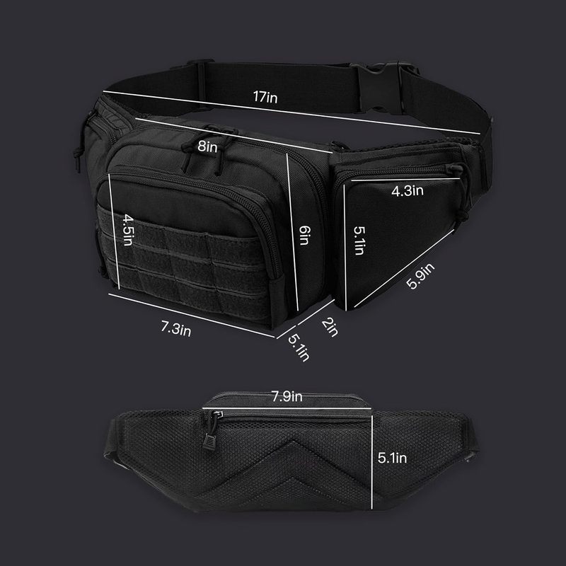 600D Oxford Multi-Pocket Waist - Fishing Kit Compact ulasan dan harga