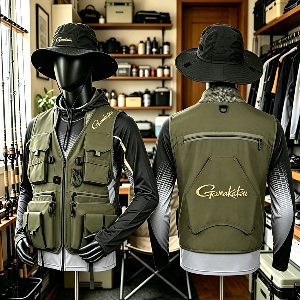Gamakatsu Men Multi-Pocket Fis - Fishing Kit Compact ulasan dan harga
